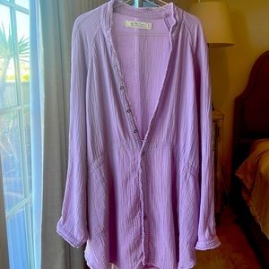 We the Free Summer Daydream button down. Size L